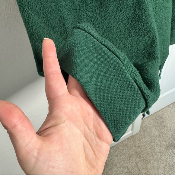 Disney Green Fleece Hoodie Sweatshirt Size XL Winnie the Pooh Disneyland Tigger - Picture 6 of 10